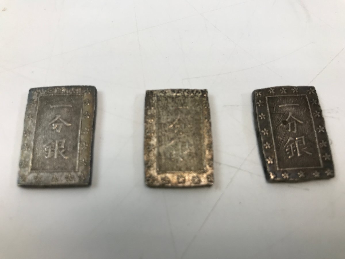 中古】□ 12 □ 天保一分銀 □ 約8.7g □ ＜純銀に近い江戸時代の貨幣_