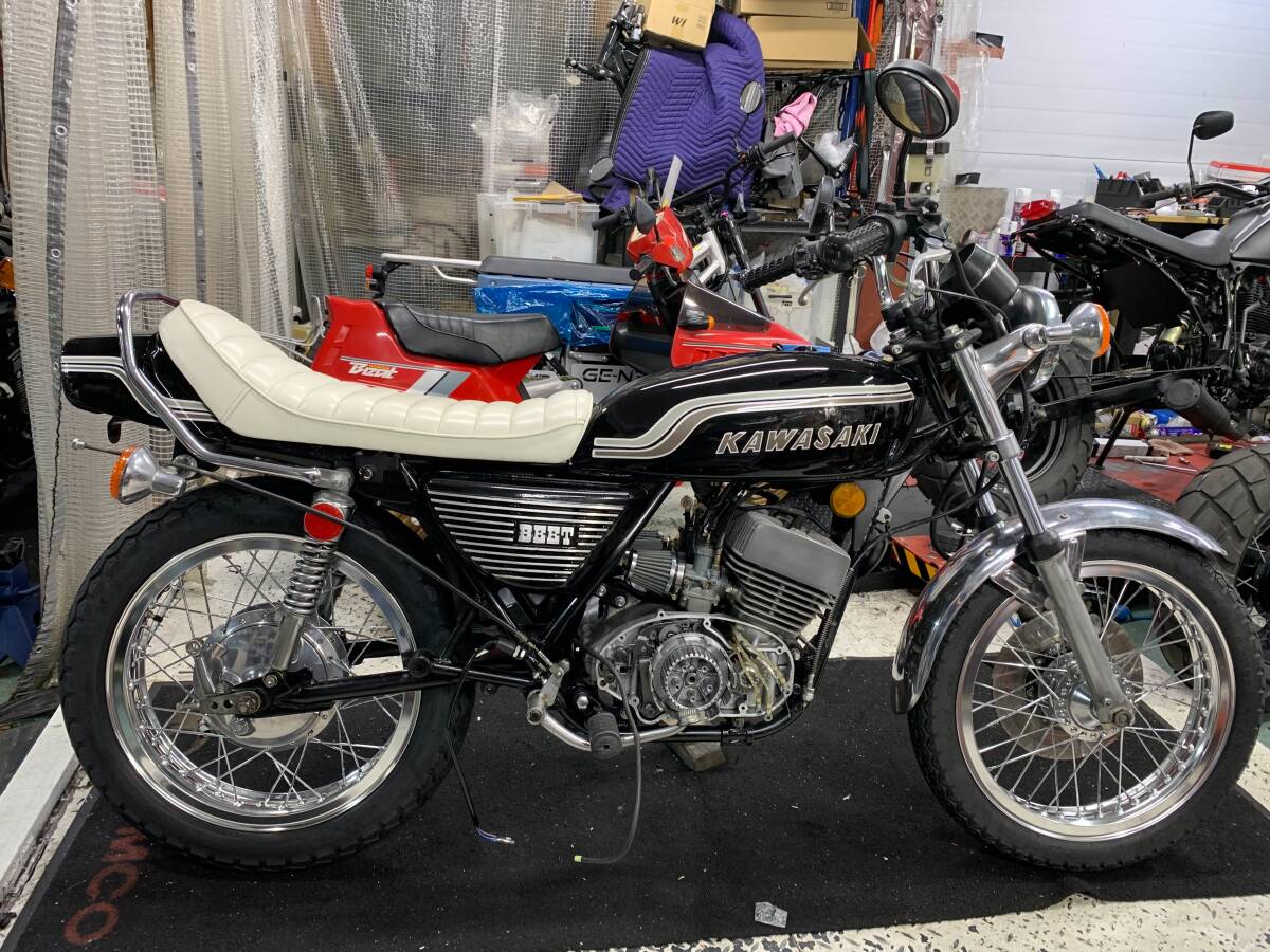 250ss 350ss 400ss kh250 kh400 シート バナナシート 外装 純正 当時物