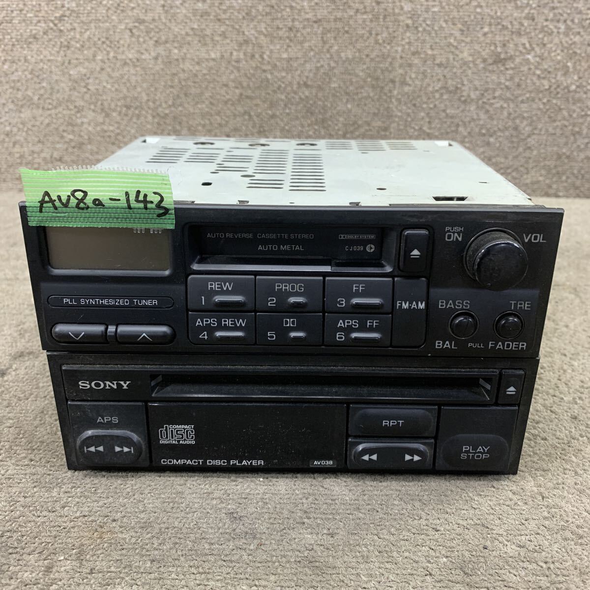 ステレオカセットデッキ ※ Clarion 【MD-8282】 ※の落札情報詳細