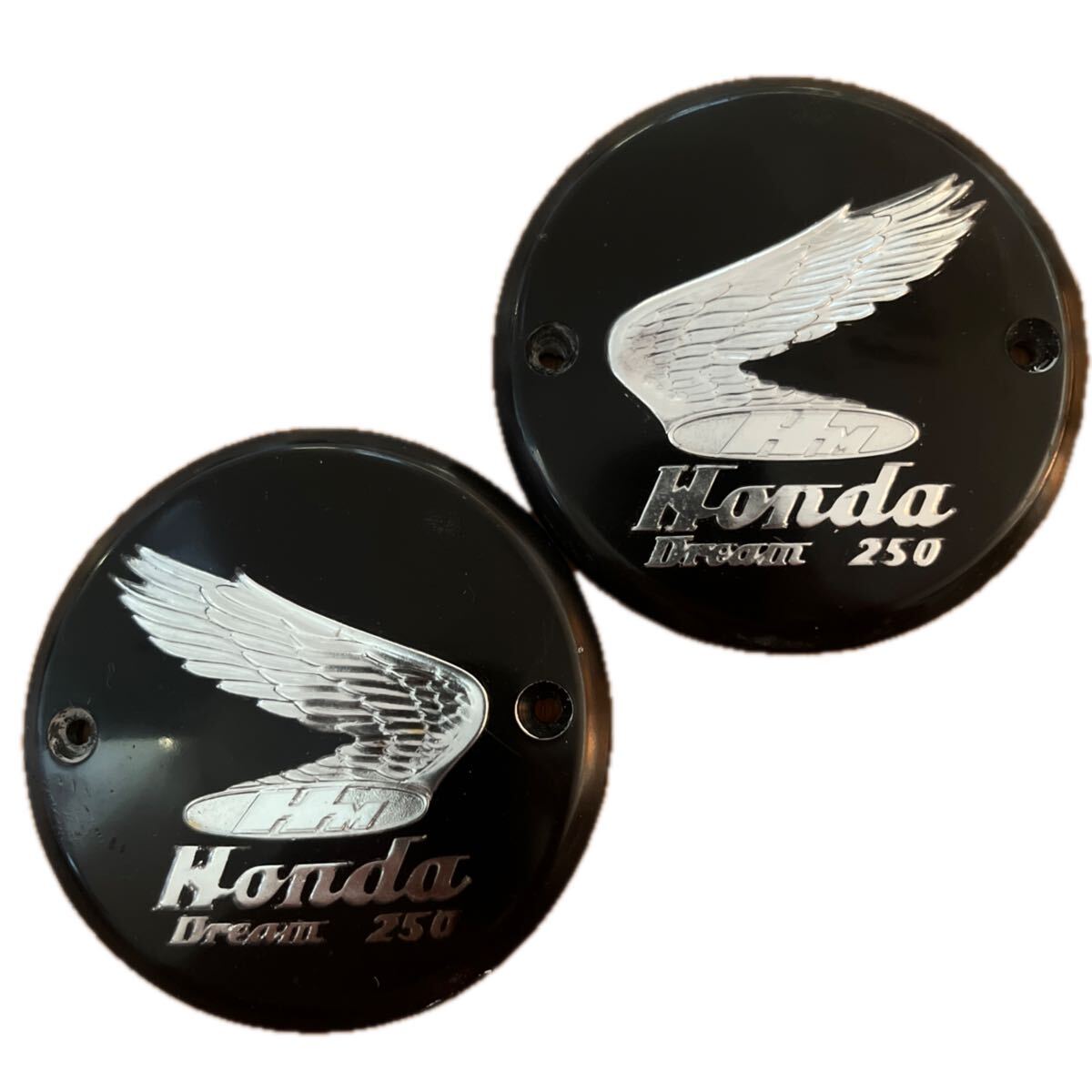 新品】ホンダ ウィングマーク タンクエンブレム左右セット/ねじ付 純正