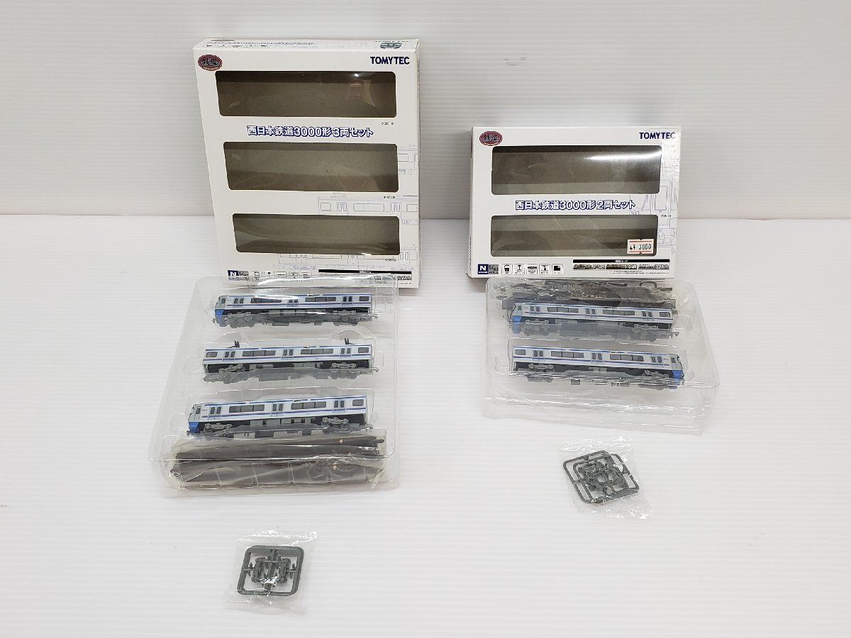 新品】［5両貫通編成］加工品 西鉄3000形 特急 車番インレタ付属 鉄道