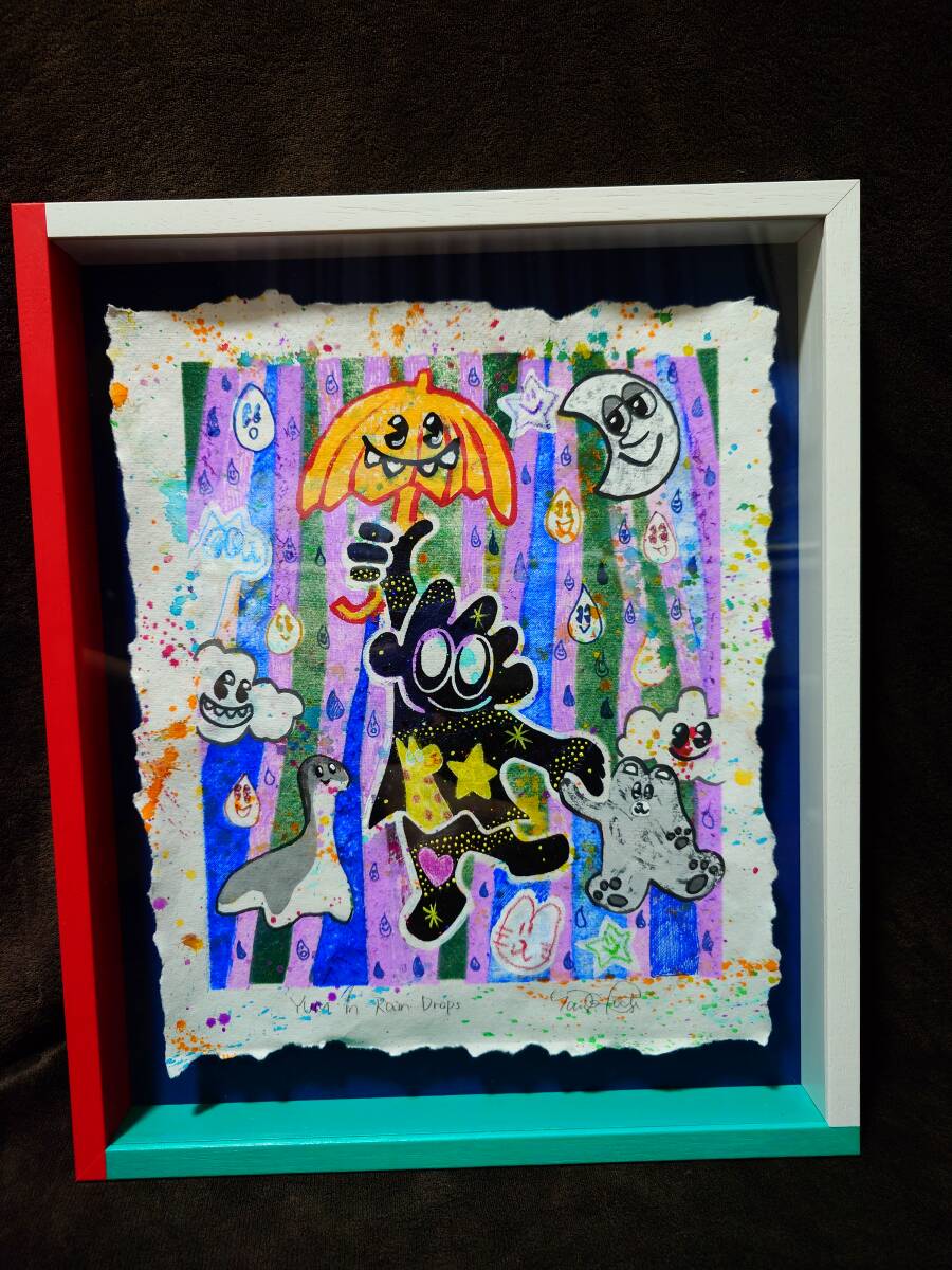 新品】【真作保証】 ロッカクアヤコ 『オリジナル石版画(直筆サイン