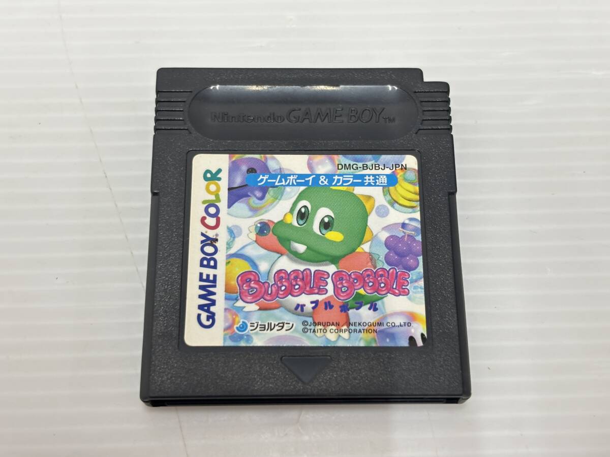 バブルボブル BUBBLEBOBBLE ゲームボーイカラー Classic Bubble Bobble