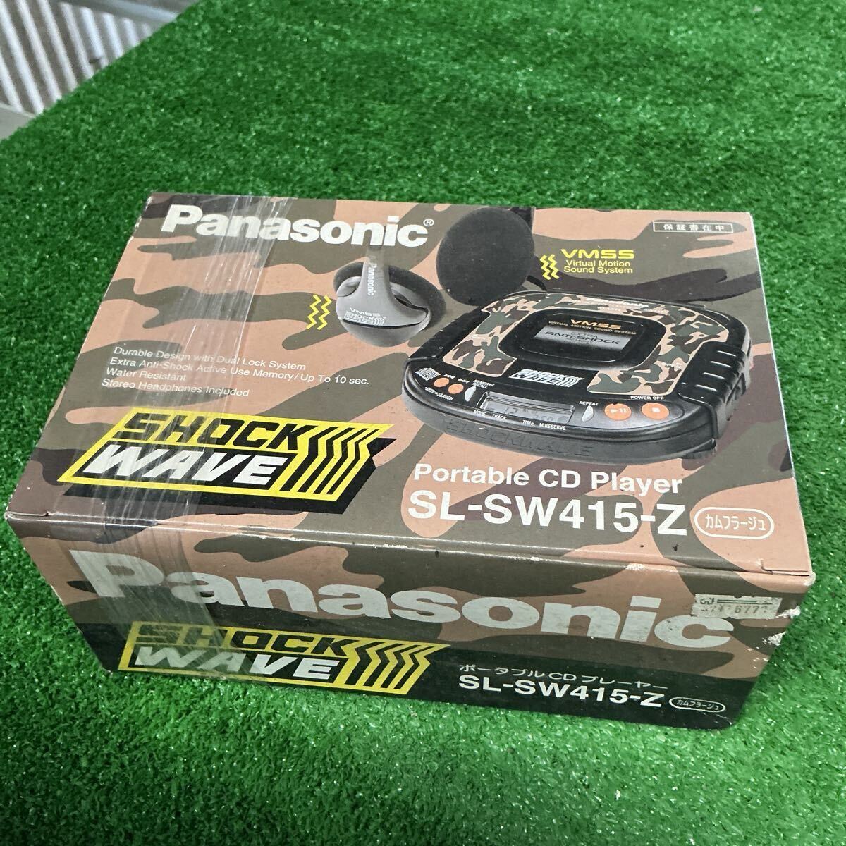 中古】□Panasonic SL-SW515 SHOCK WAVE ブラック CDプレーヤー