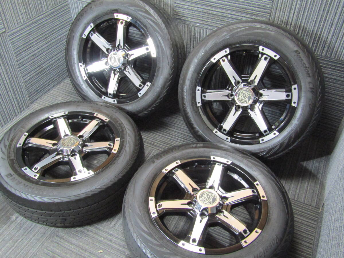 中古】ESSEX エセックス EJ-17 17インチ 7J 139.7 6H +38 TOYO H20 215