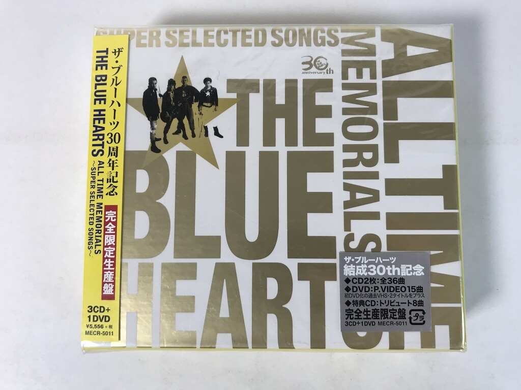 新品】THE BLUE HEARTS 30th ANNIVERSARY ALL TIME MEMORIALS ～SUPER