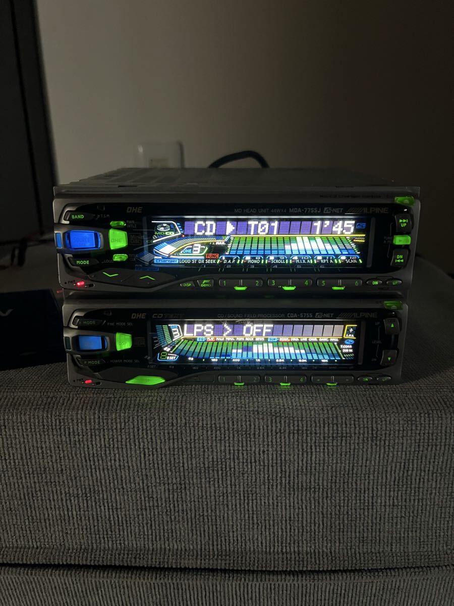 ALPINE アルパイン 3339 11バンド リモート グラフィックイコライザー