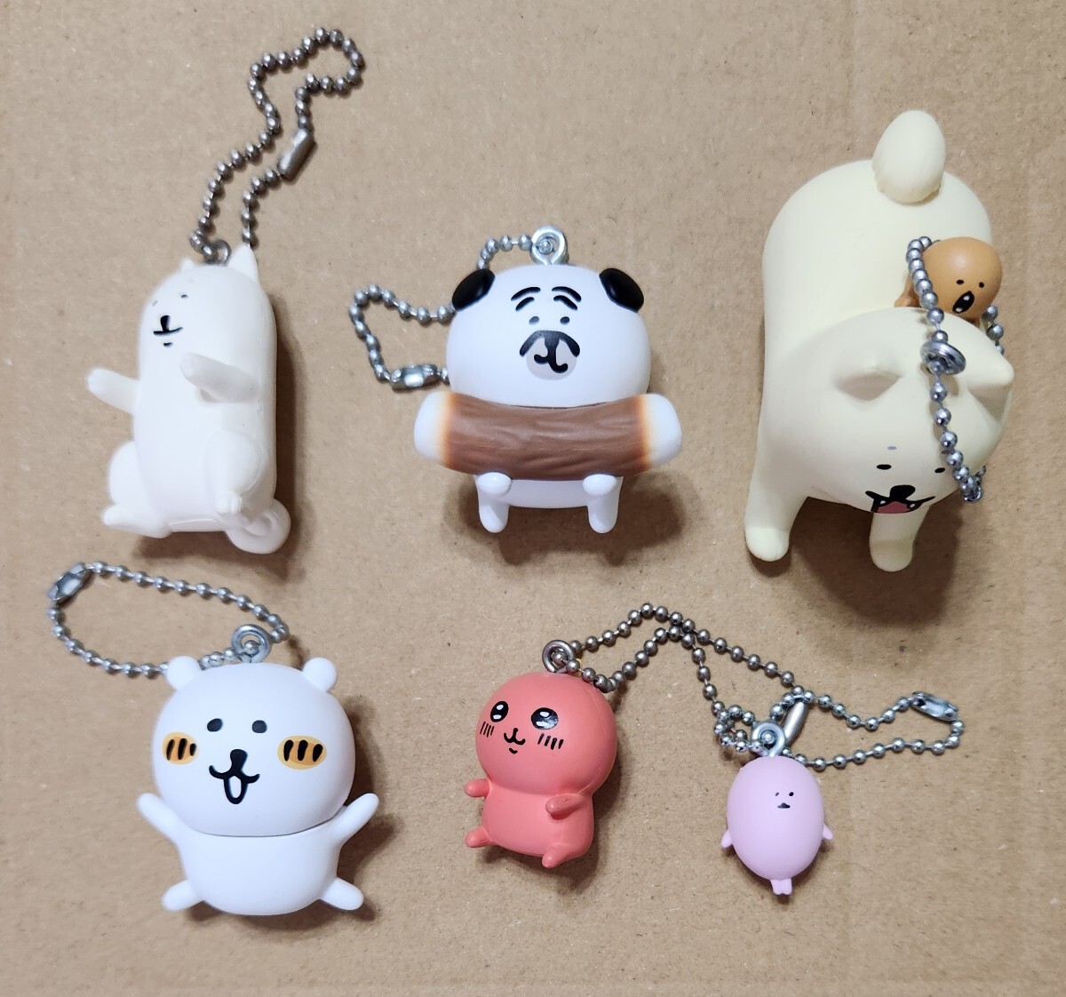 ナガノ 自分ツッコミくま マスコットキーチェーン ぬいぐるみ