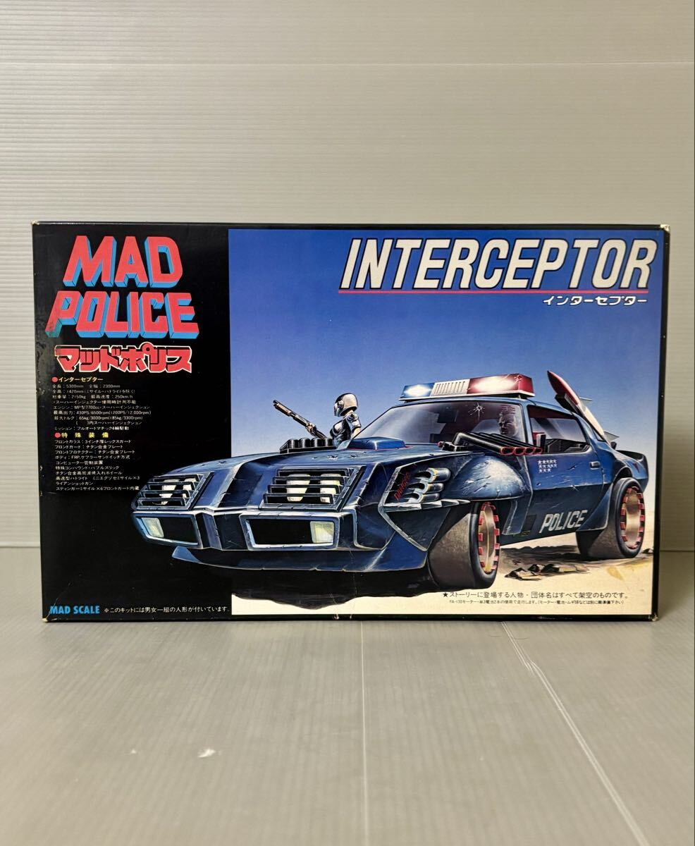 フジミ模型　マッドポリス インターセプター1/24スケール　プラモデル フジミ マッドポリス ファルコン プラモの落札情報詳細 - Yahoo