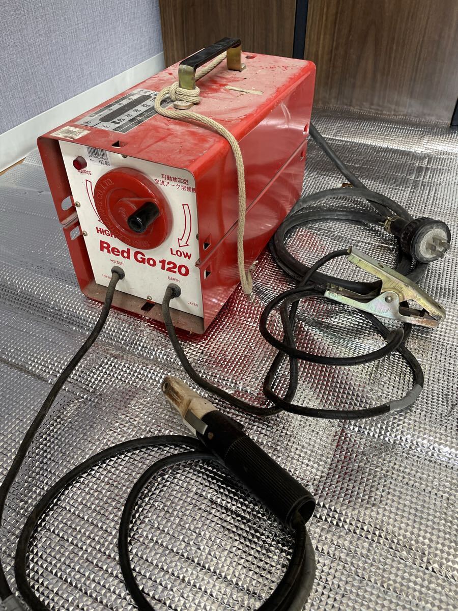交流アーク溶接機 スター電器 スズキッド レッドゴー120 SSY-121R 100
