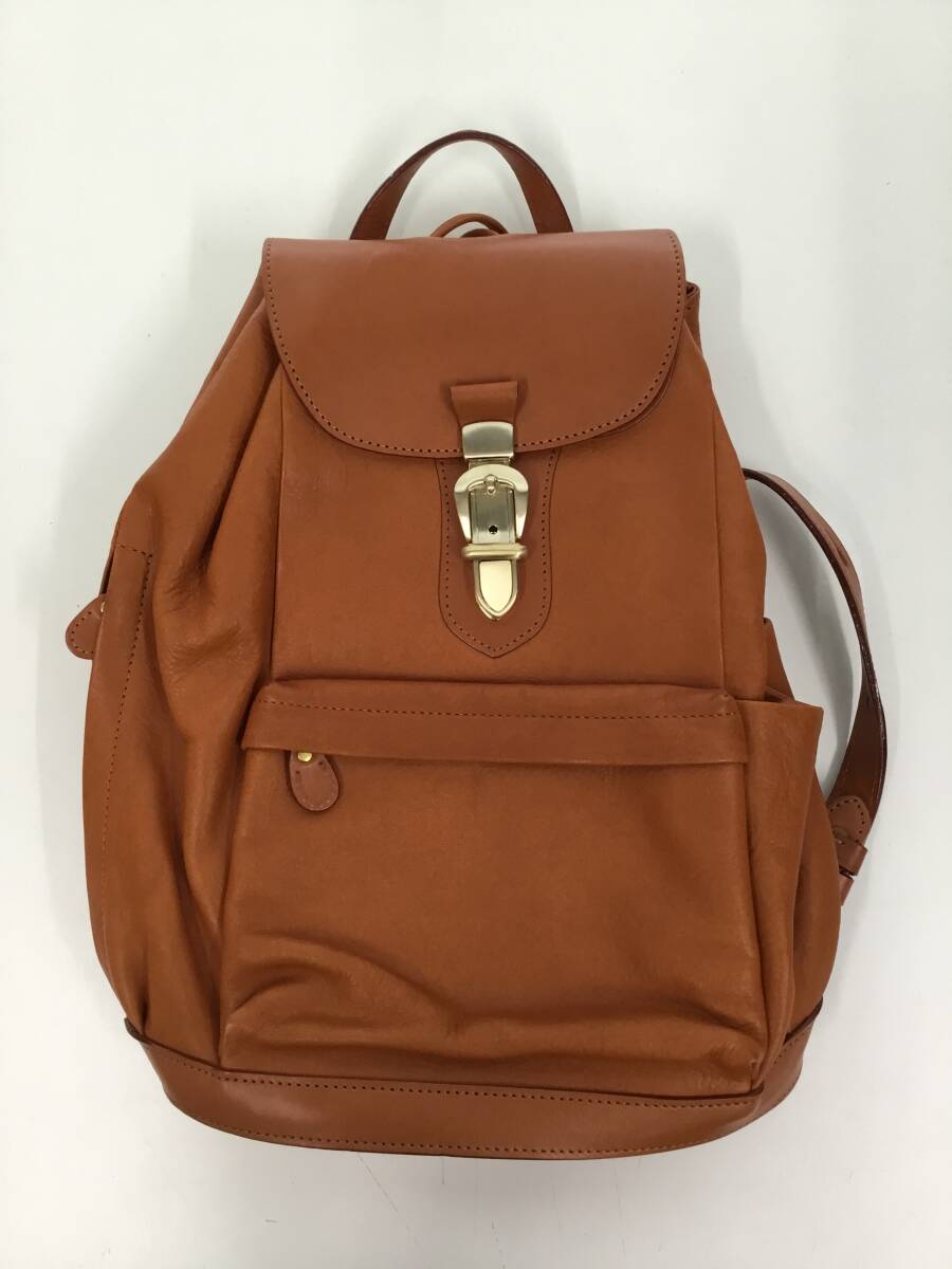 中古】鞄のいたがき leather craft by Emi 本革・レザー リュック