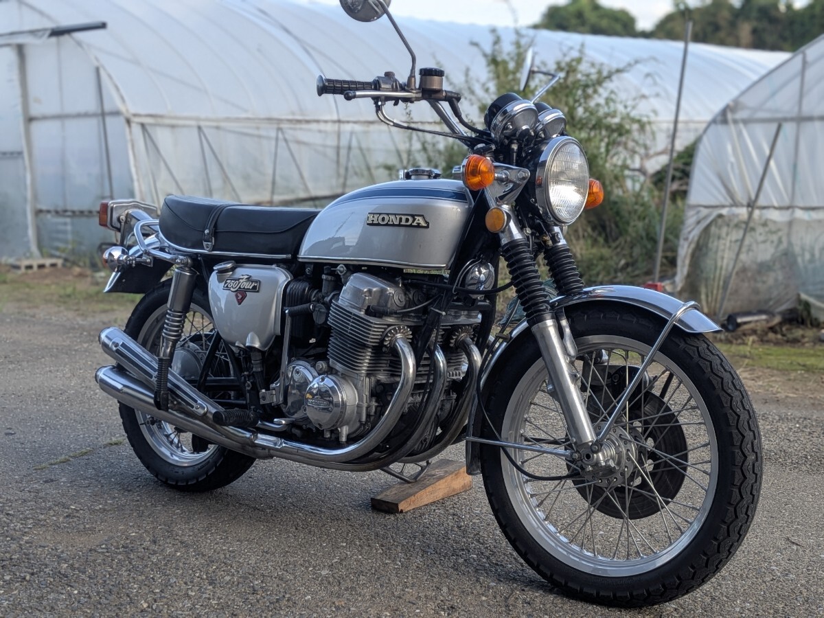 新品】ゲージ付き タンクキャップ CB400F CB350four CB750K ゲージ