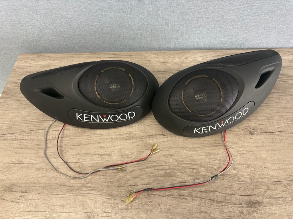当時物 ケンウッド！KENWOODイルミネーション置き型スピーカーKSC-2020