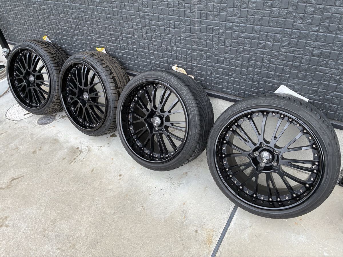 21inch 鍛造3ピース O.Z RACING Botticelli-3 ボッティチェッリ 9J 10J 
