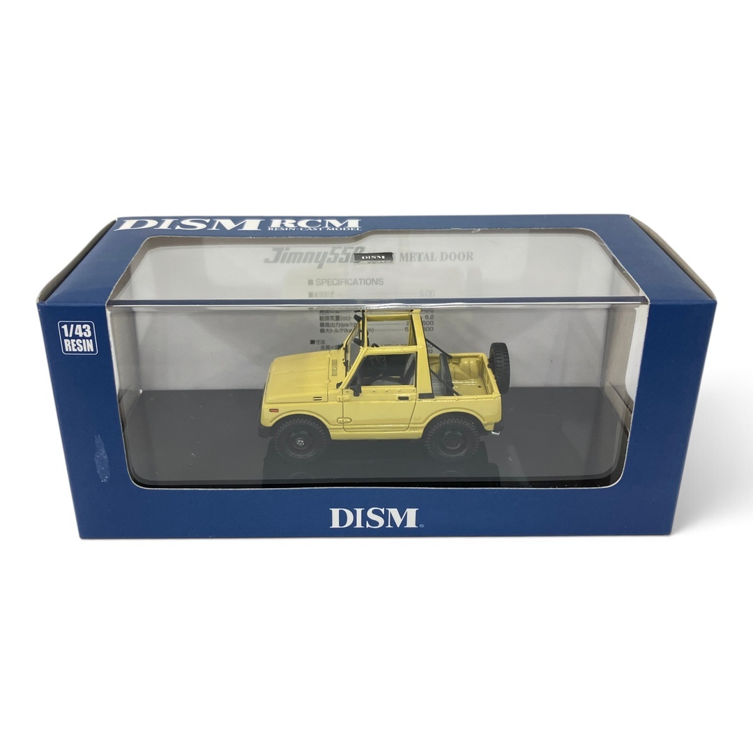 DISM 1/43 SJ30-FK ジムニーハーフ メタルドア イエロー ジムニーSJ30