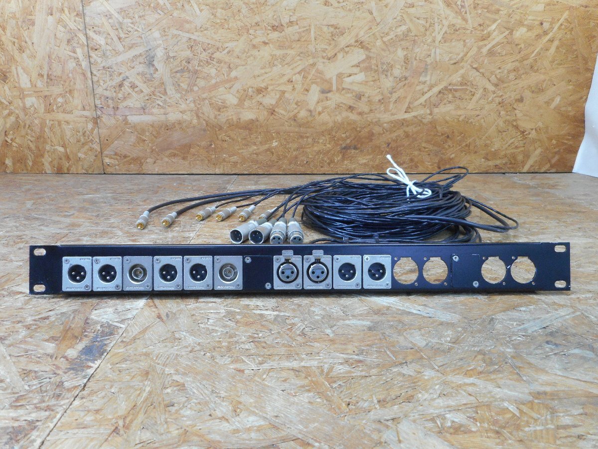 中古】☆TASCAM PB-664/パッチベイ・ITT CANNON XLR パッチベイ/パッチ