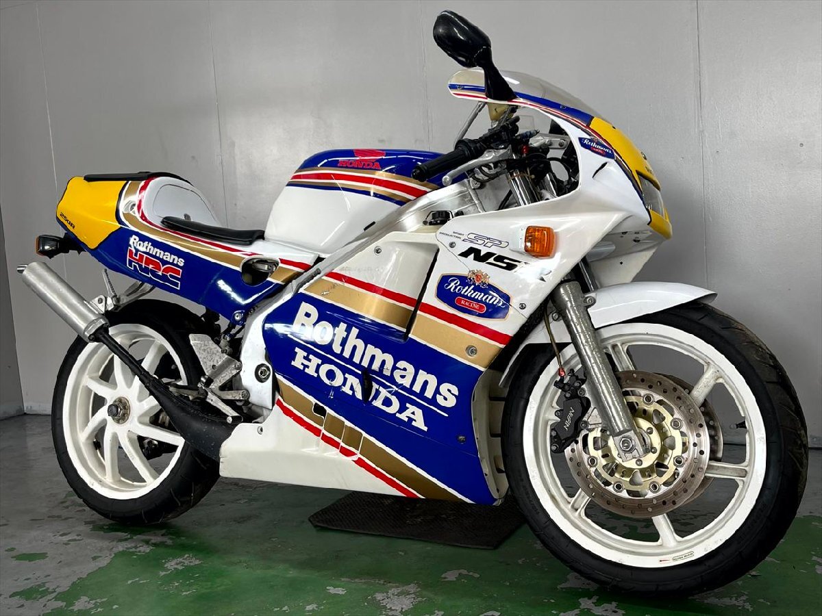 新品】NSR250 MC21 MC28 シングルシート カウル ロスマンズカラー