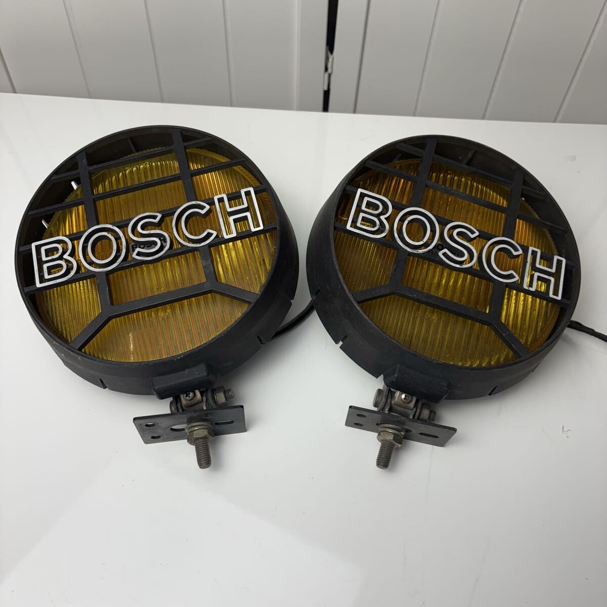 BOSCHボッシュ☆丸形イエローレンズ16cm・ハロゲンフォグランプ左右