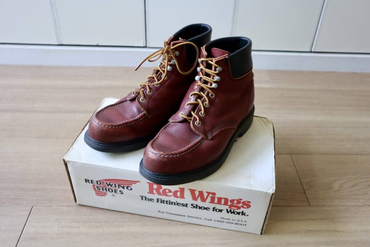 レッドウィング RED WING 8133 スーパーソール 8E 90年代 茶芯 木村 