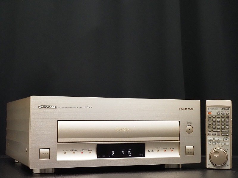 【希少の逸品】Pioneer LD-S1 高級レーザディスクプレーヤー 最高級リファレンス機/美観/動作品】PIONEER LD-S1 パイオニア