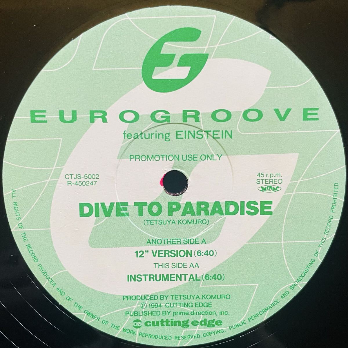 小室哲哉EUROGROOVE Dannii Minogue8センチ8cmシングル やや傷や汚れあり】EUROGROOVE BOOGIE WOOGIE vocal Dannii Minogue