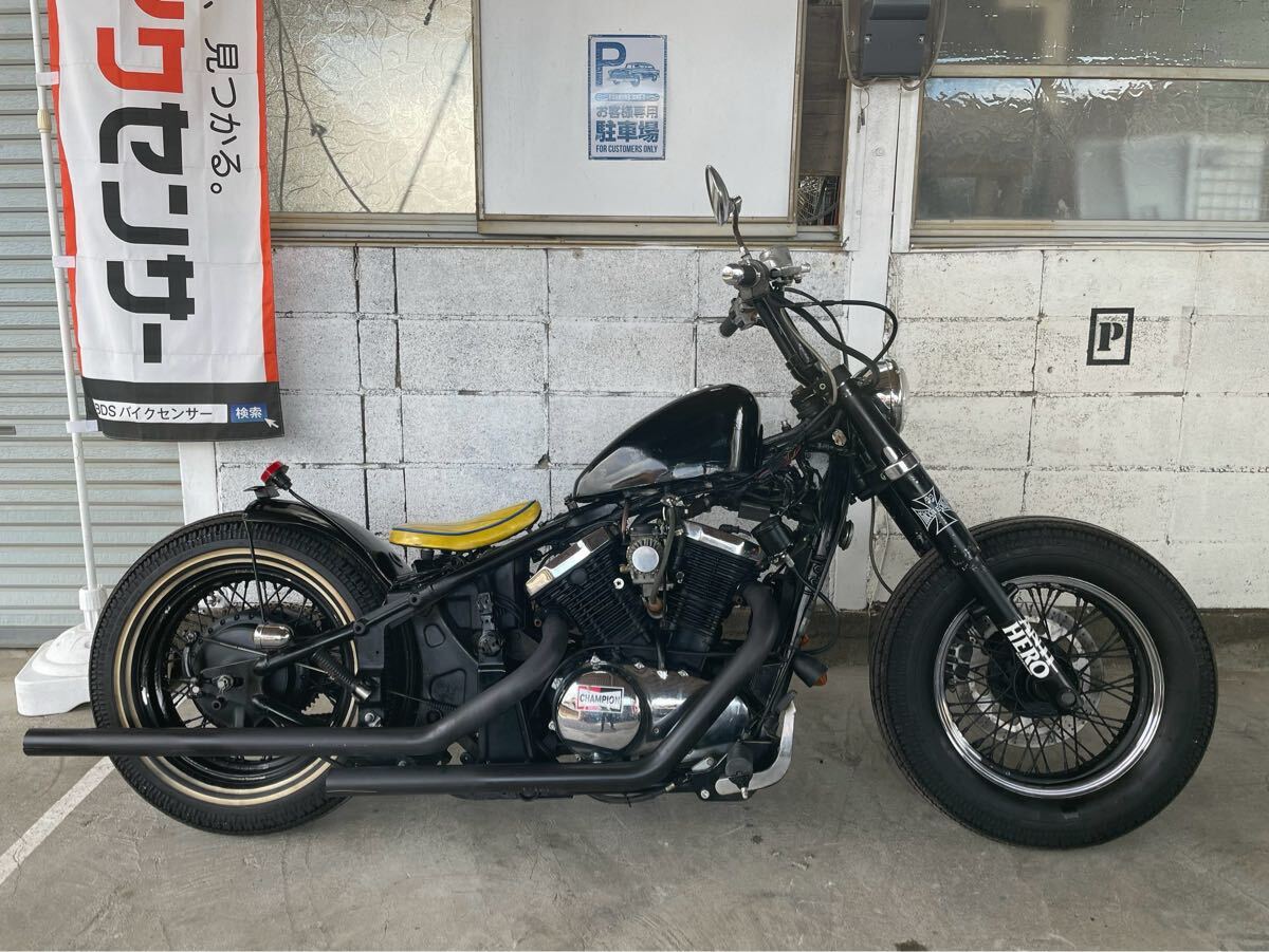 ボバーStyle SR400 カスタムペイント モダンクラシック マフラー改