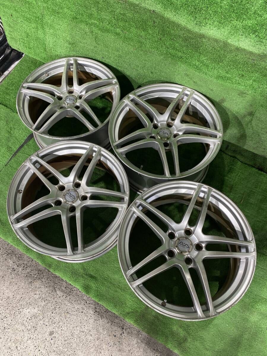 ヨコハマ AVS モデル7 18インチ 8J +40 9J +45 4本 PCD114.3 model7