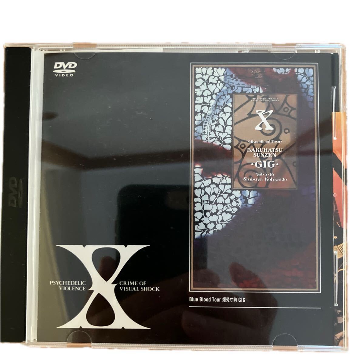 非売品】X JAPAN BLUE BLOOD B1サイズ 告知ポスター YOSHIKI TAIJI