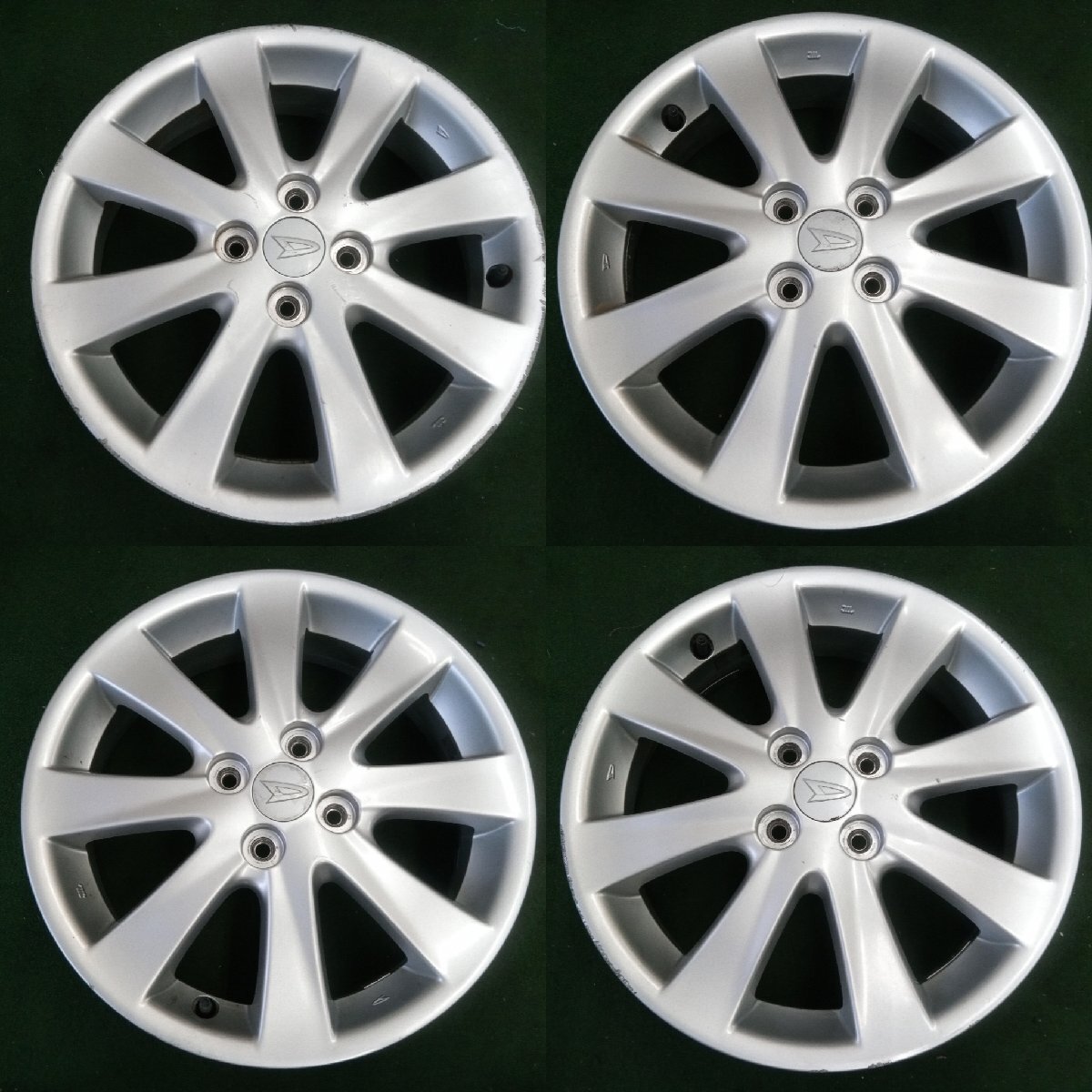 O】ダイハツ L175S ムーヴカスタム RS 純正 16インチ 4.5J +45 PCD 100