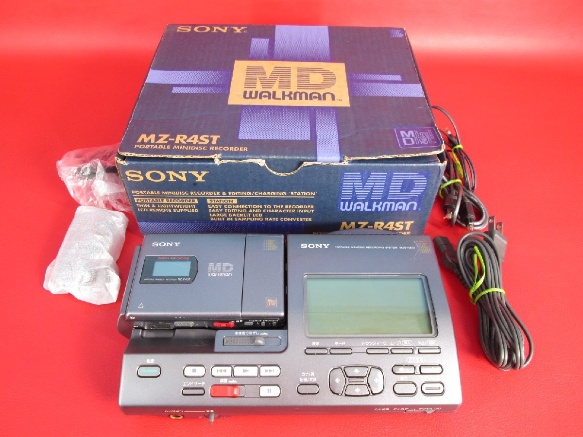 ○ MDデッキ SONY MDステーション MZS-R5ST ポータブルMDレコーダー MD ○ MDデッキ SONY MDステーション MZS-R5ST ポータブルMDレコーダー MD
