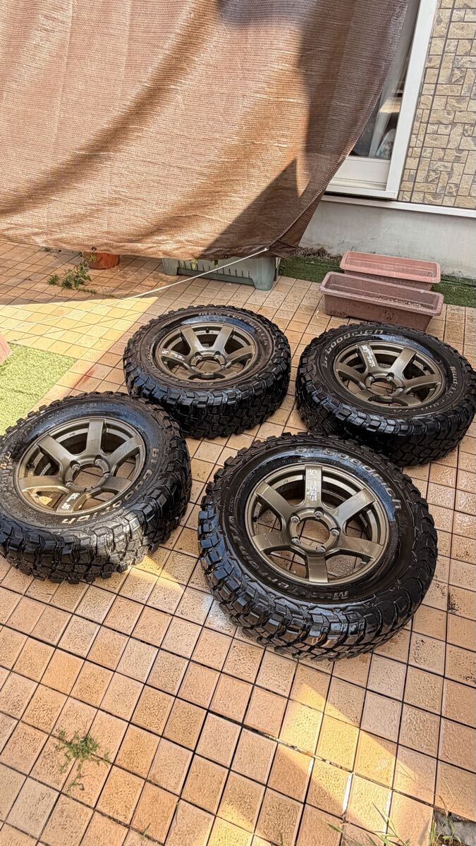 ランクル60 ナロー 純正ホイール BFGoodrich M/T 33×10.5R15 4本セット