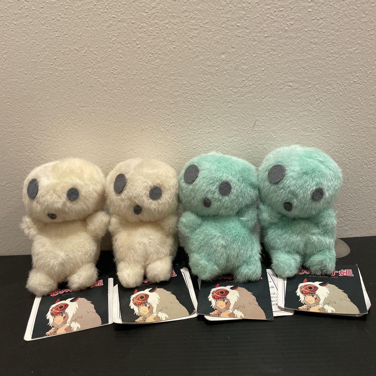 新品】もののけ姫 こだま ぬいぐるみ 鈴入り 吸盤 ジブリ サン・アロー
