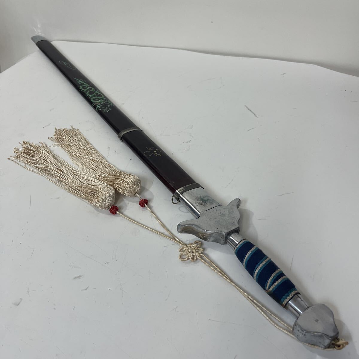 中国武術武器 鴛鴦鉞(えんおうえつ)？ 模造刀 送料無料の落札情報詳細