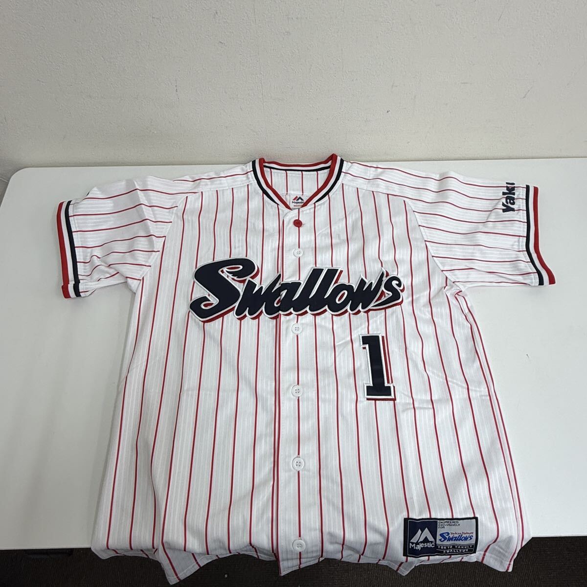 東京ヤクルトスワローズ レプリカユニフォーム ZETT 2896 つば九郎 XL