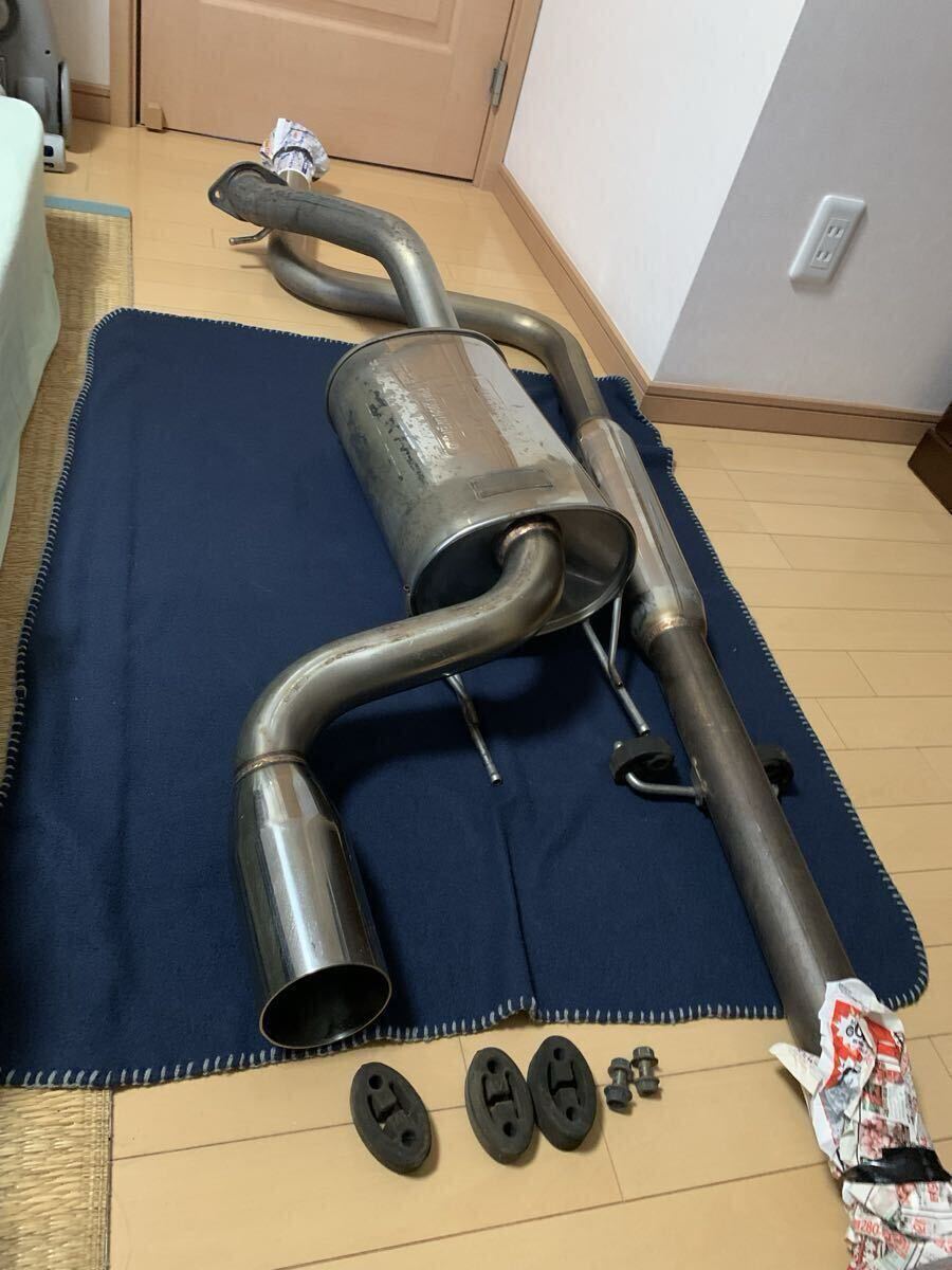 社外 HA23V アルト ステンレス 砲弾型 マフラー リアピース MC11S
