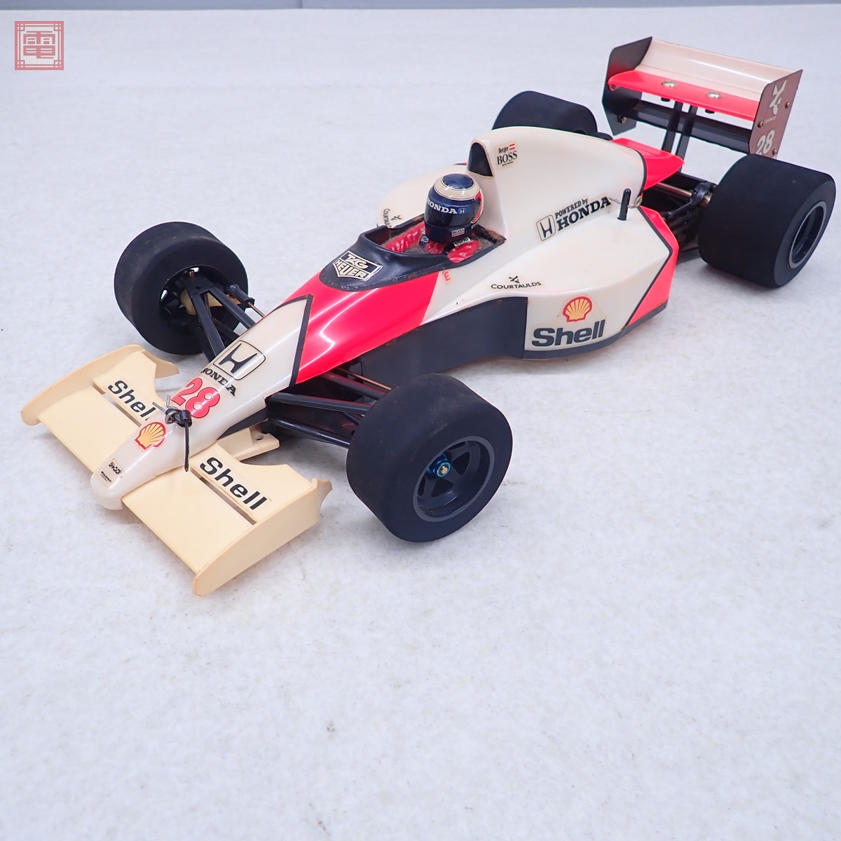 タミヤ RC 1/10 マクラーレン mp4/5 ボディパーツ 塗装済】未使用タミヤ 1/10 マクラーレンMP4/5 ボディセット スペア