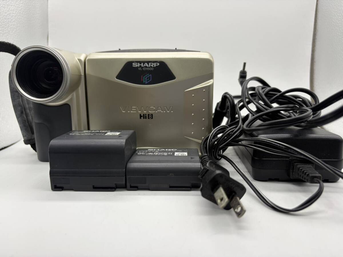 ☆シャープ 液晶ビューカム Video8/Hi8 ビデオカメラ VL-HL50☆8