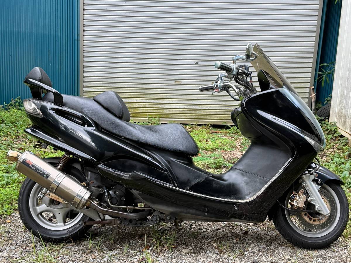 新品】マジェスティ250/C SG03J カールエンド デュアル ツインマフラー