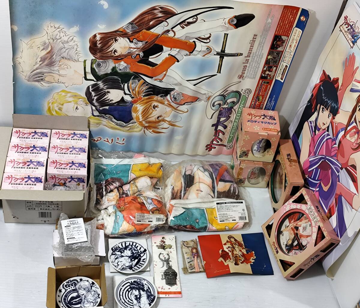 サクラ大戦 ポスター【送料込】「等身大（私服/戦闘服セット）神崎