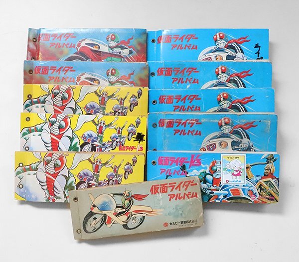 81 カンロ キャンディー 仮面ライダーV3 空缶 / 当時物 ドロップ缶 お