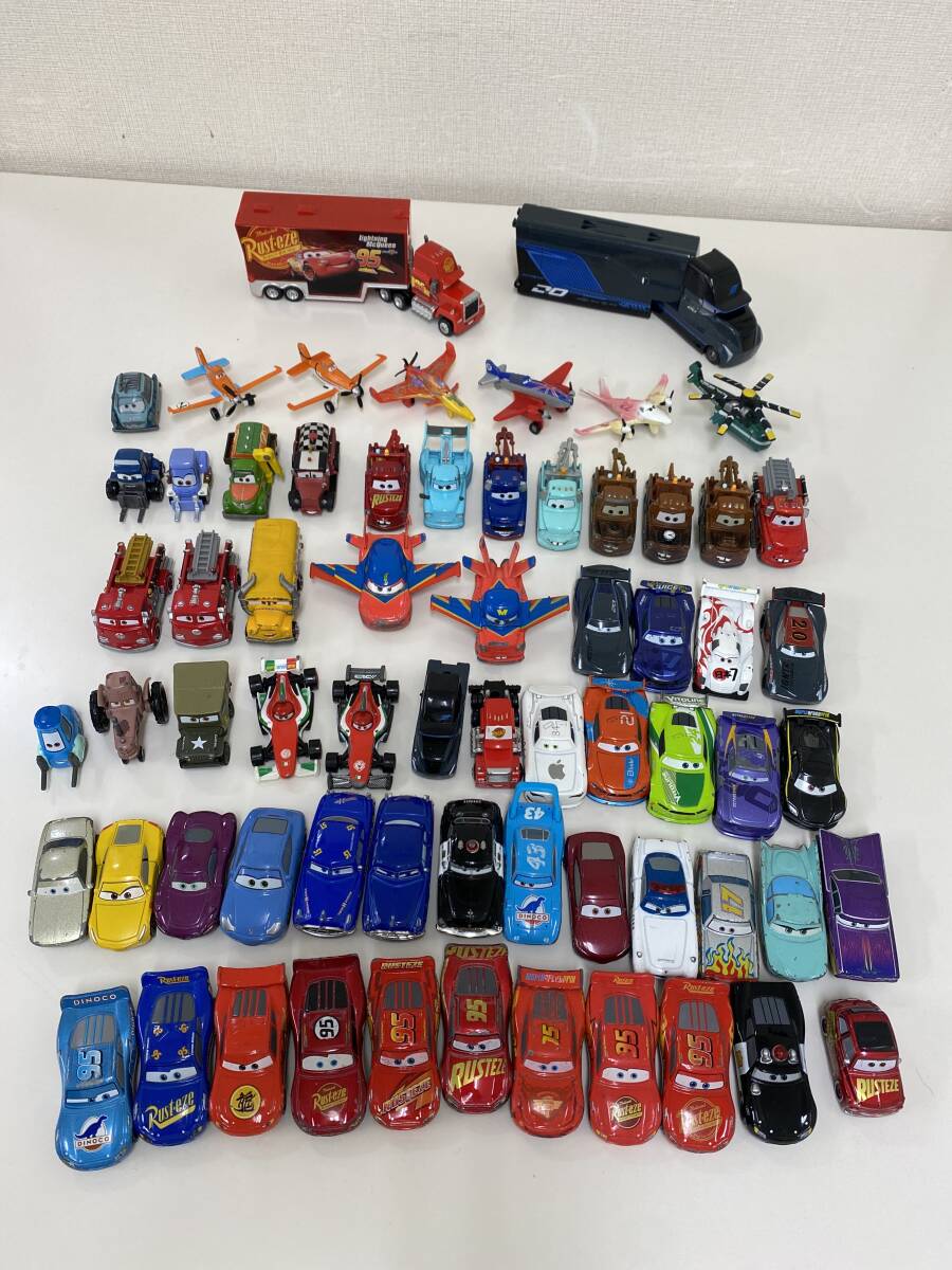 中古】カーズ・トミカ ライトニング・マックイーン＆メーター（日本SP