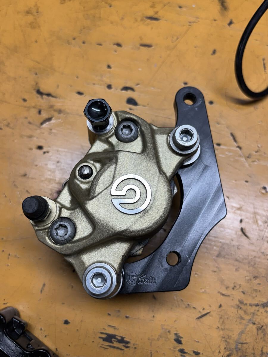 ☆ 希少！ CB400SF NC31 ブレンボキャリパー用アダプター キャリパー