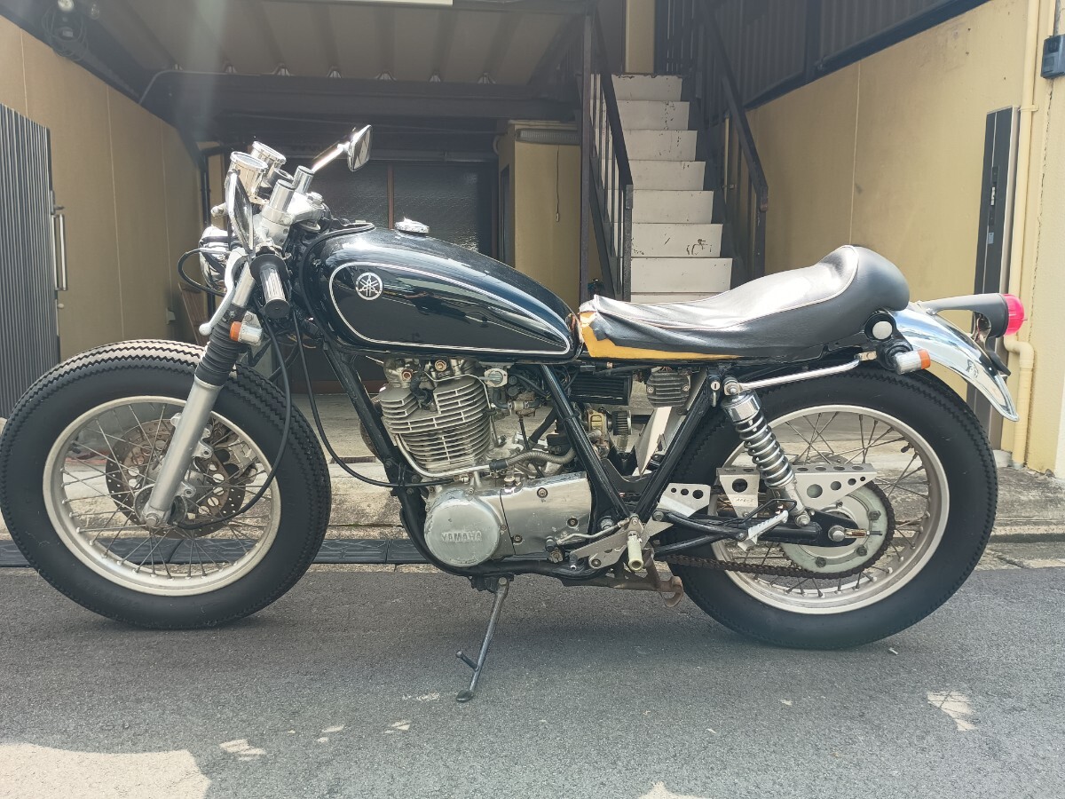 傷や汚れあり】YAMAHA SR400 RH01J 書類付き エンジン好調 売り切り