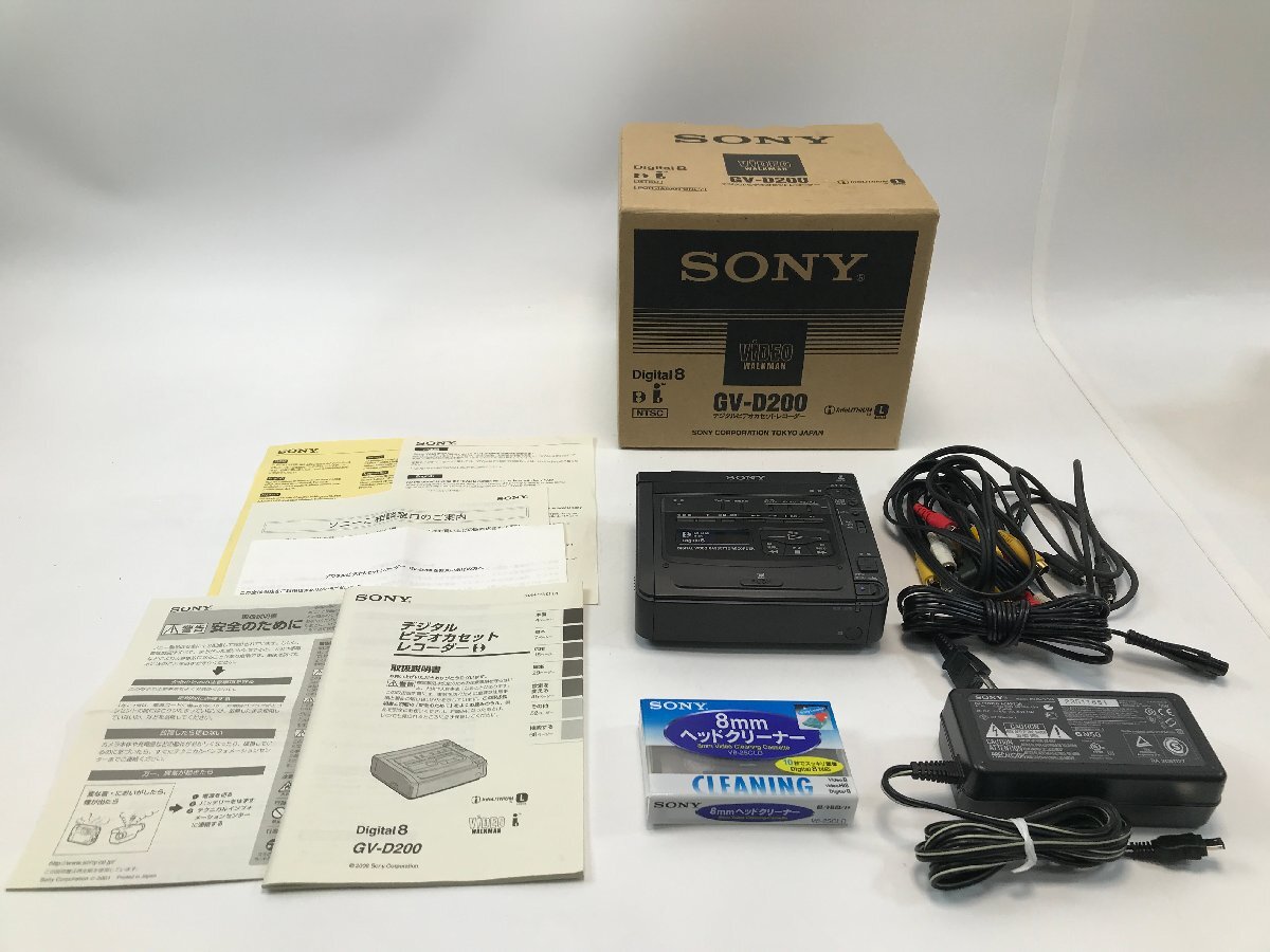SONY GV-UX7 ポータブル8ミリビデオデッキ（ビデオウォークマン・Hi8