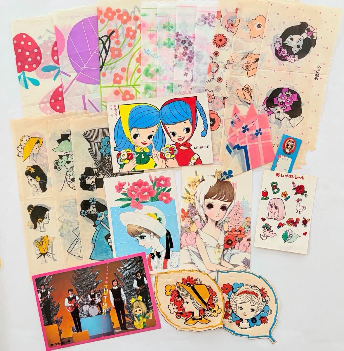 昭和レトロ 高橋真琴 当時物の小物セット 新品 保管品 レア希少の落札