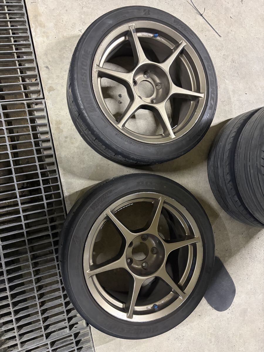 希少 MOMO arrow 17インチ 7.5j +35 PCD100 4H 4本 シビック EF EG