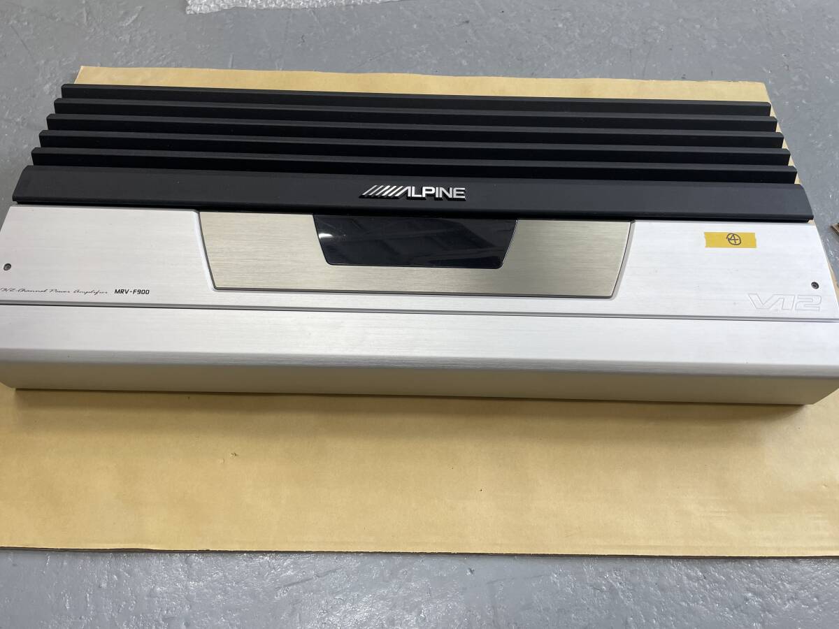ALPINE MRV-1000 2/1チャンネル パワーアンプ 本体中古 傷や汚れあり】アルパイン パワーアンプ 2ch/1ch☆MRV-T757☆ALPINE