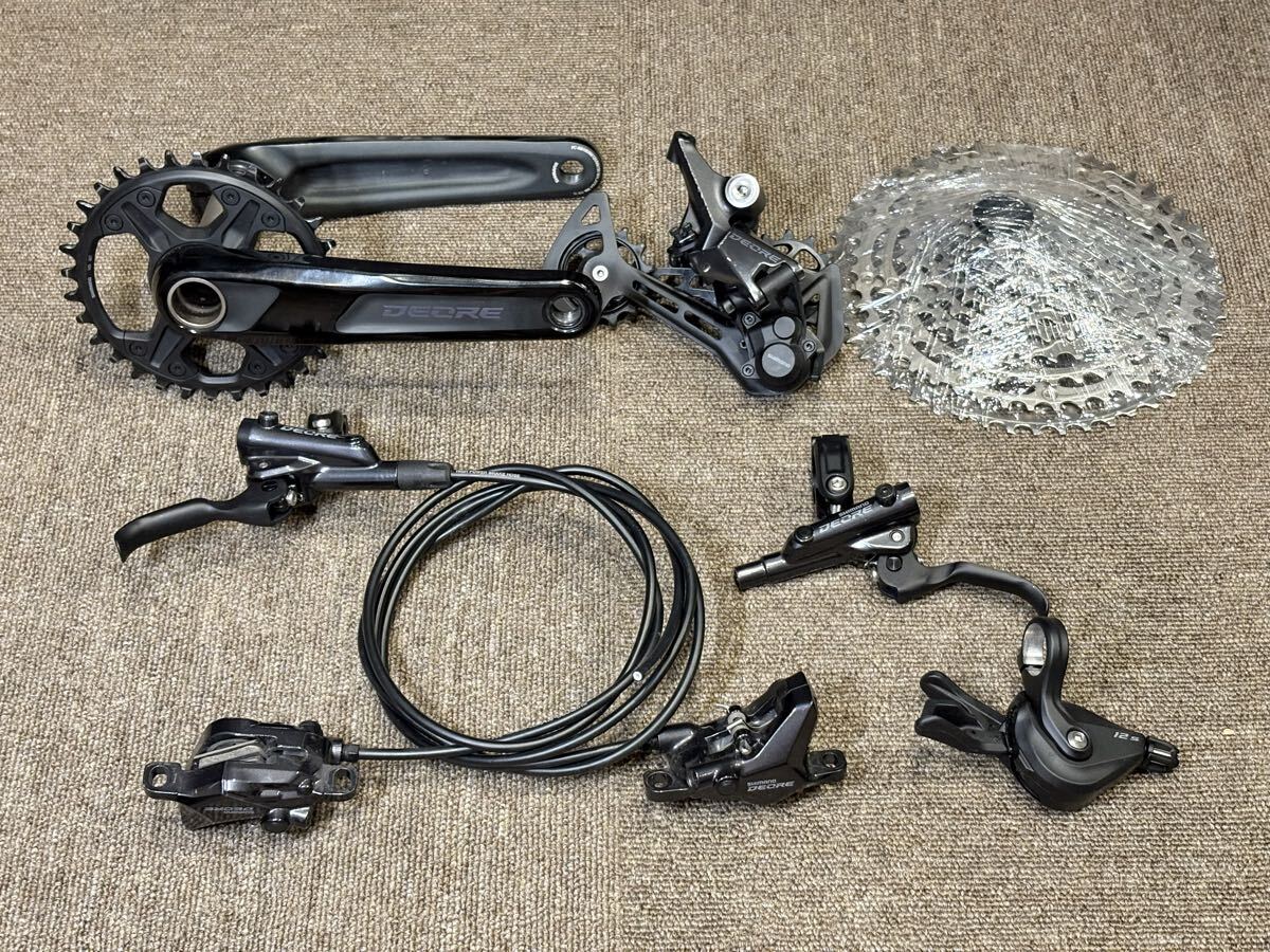 SHIMANO Deore FC-M590クランクセット 170mm ＋ SM-BB51 (68, 73mm)の