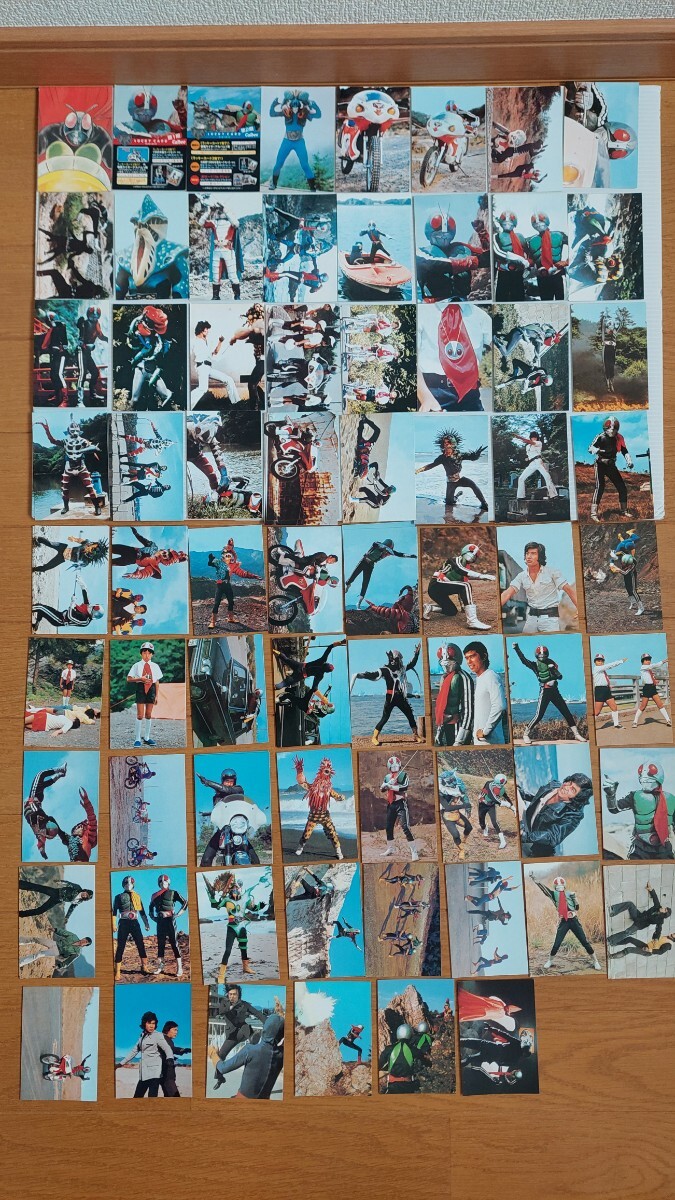 旧カルビー◇仮面ライダーカード【全546枚フルコンプ+ラッキーカード6