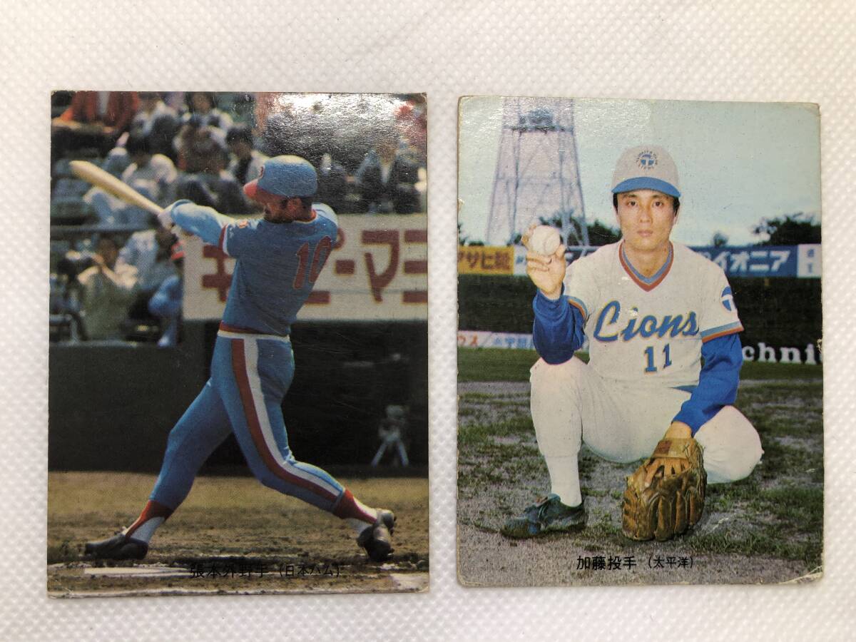 新品】◎Lサイズカラー生写真◎南海＊野村克也選手二枚 カルビープロ